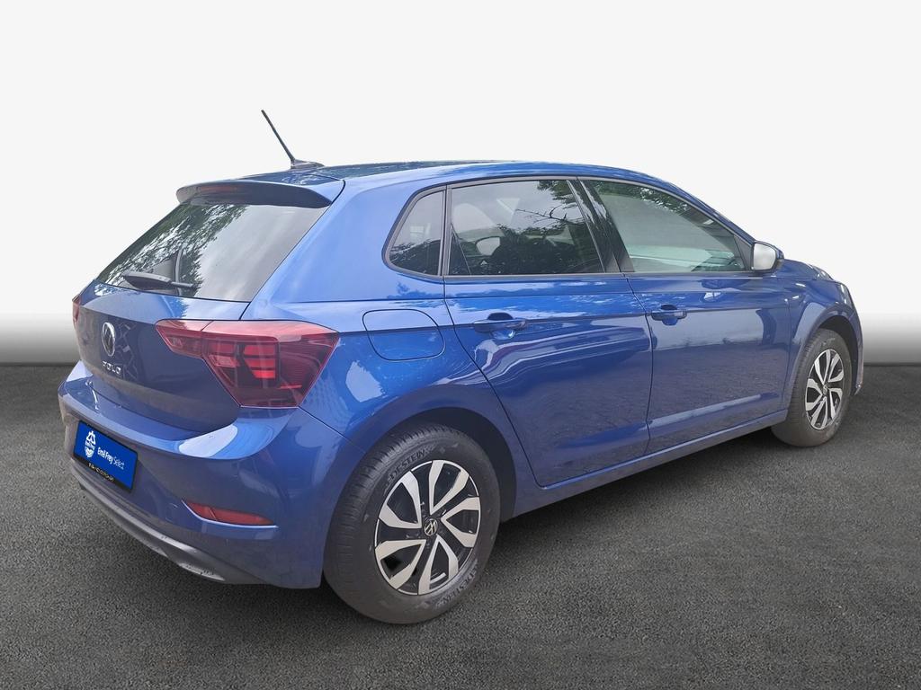 Volkswagen Polo 2023 г. Синий, пробег 29070 км