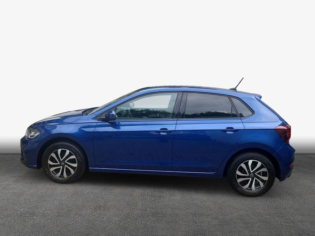 Volkswagen Polo 2023 г. Синий, пробег 29070 км