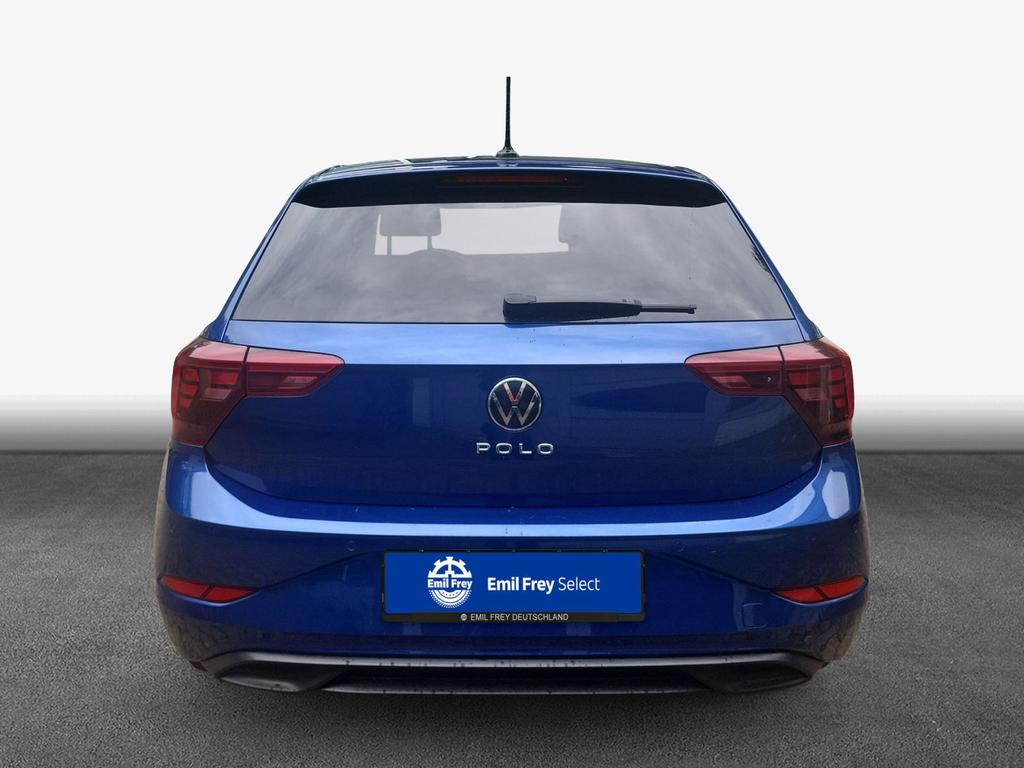 Volkswagen Polo 2023 г. Синий, пробег 29070 км