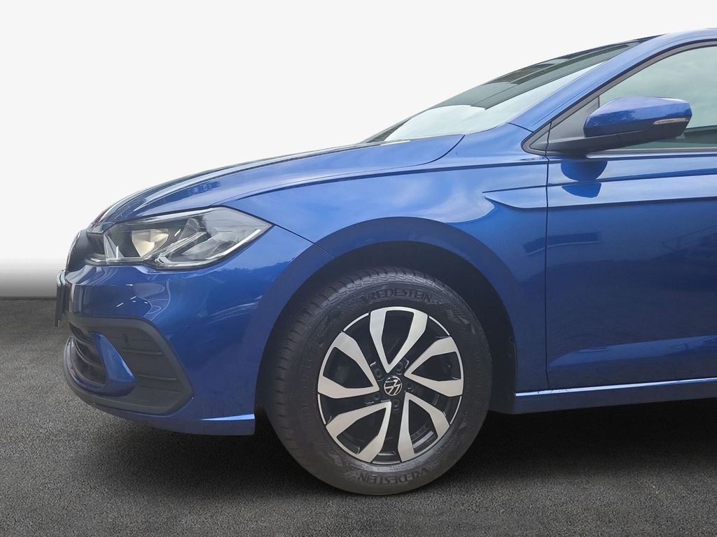 Volkswagen Polo 2023 г. Синий, пробег 29070 км