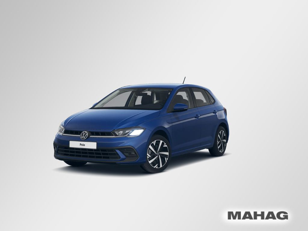 Volkswagen Polo 2024 г. Синий, пробег 45944 км