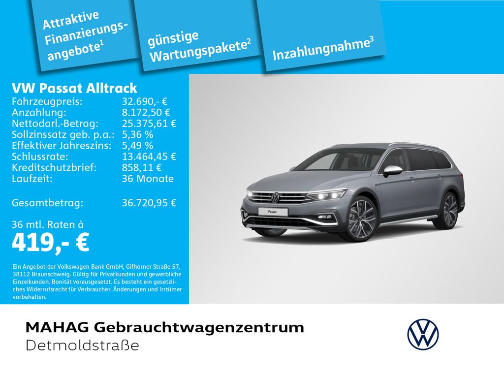 Volkswagen PASSAT ALLTRACK 2023 г. Серый, пробег 46980 км