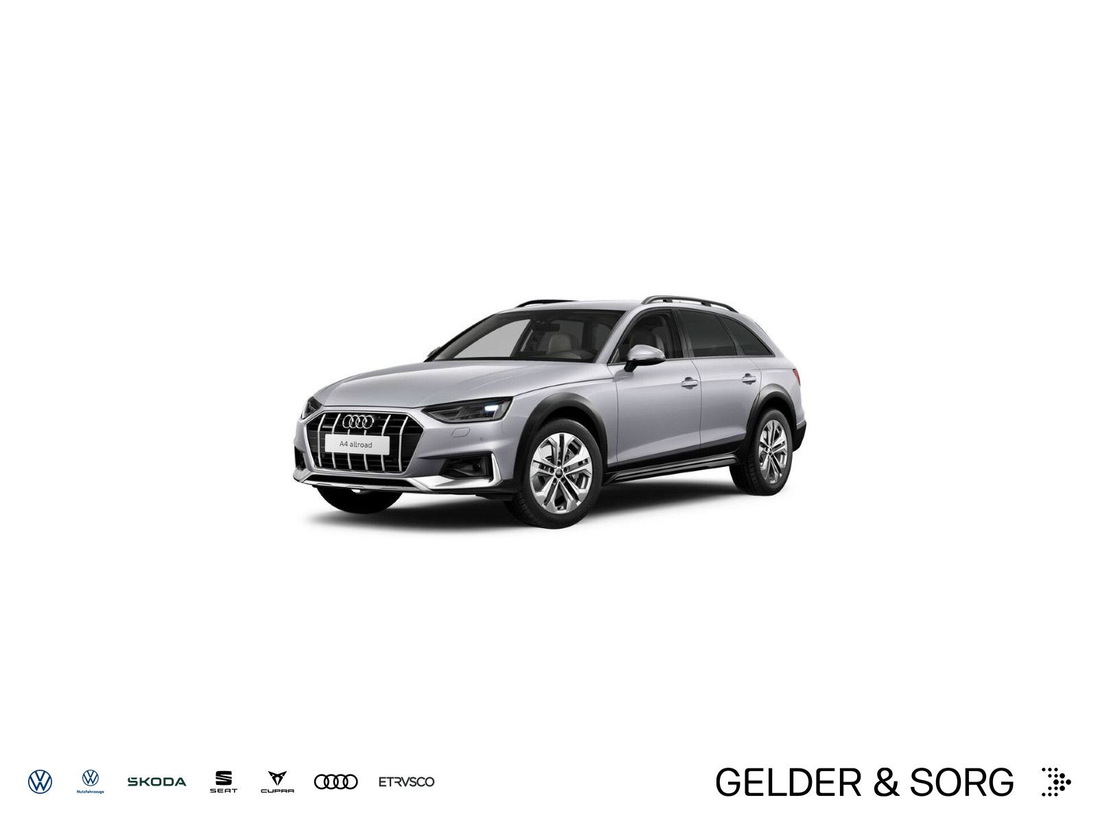 Audi A4 allroad 2022 г. Серебристый, пробег 52301 км