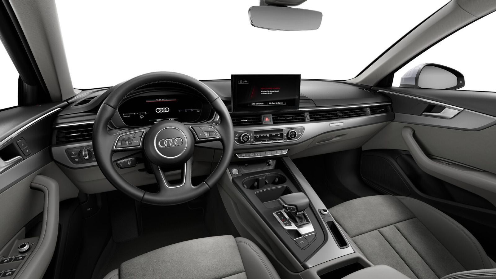 Audi A4 2022 г. Серебристый, пробег 52301 км