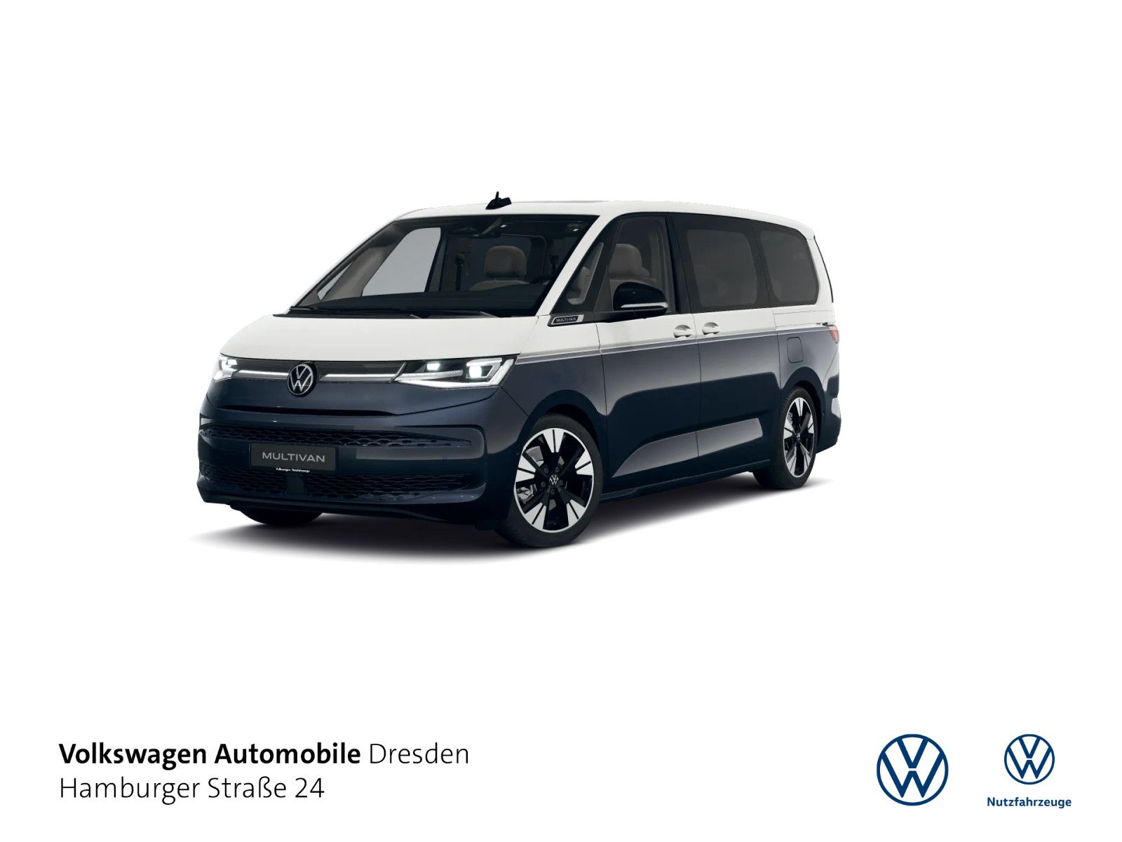 Volkswagen T7 MULTIVAN 2025 г. Синий, пробег 19692 км
