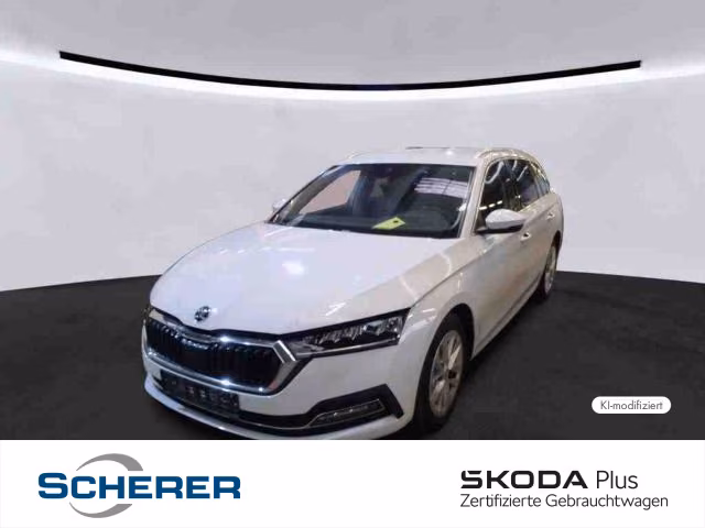 Skoda Octavia 2021 г. Белый, пробег 52874 км