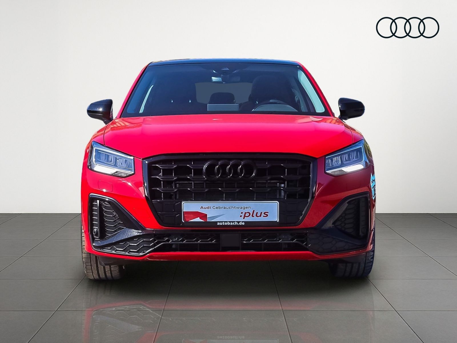 Audi Q2 2023 г. Красный, пробег 24140 км