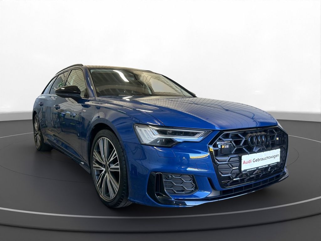 Audi A6 2024 г. Синий, пробег 38800 км