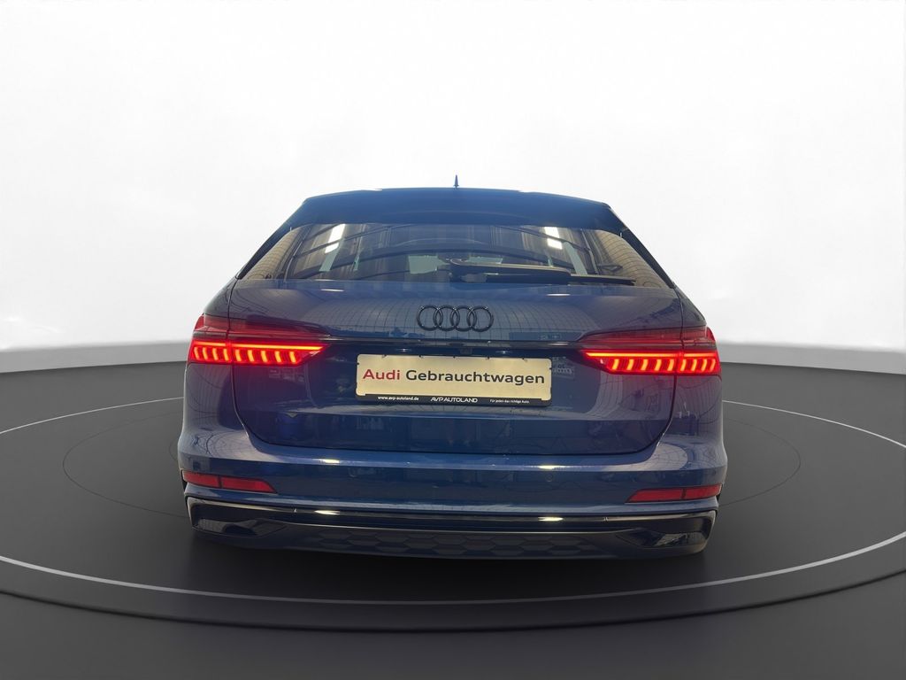 Audi A6 2024 г. Синий, пробег 38800 км