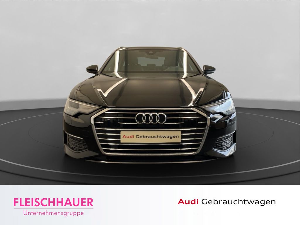 Audi A6 2022 г. Чёрный, пробег 54697 км