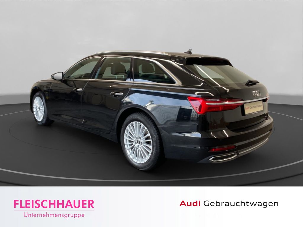 Audi A6 2022 г. Чёрный, пробег 54697 км