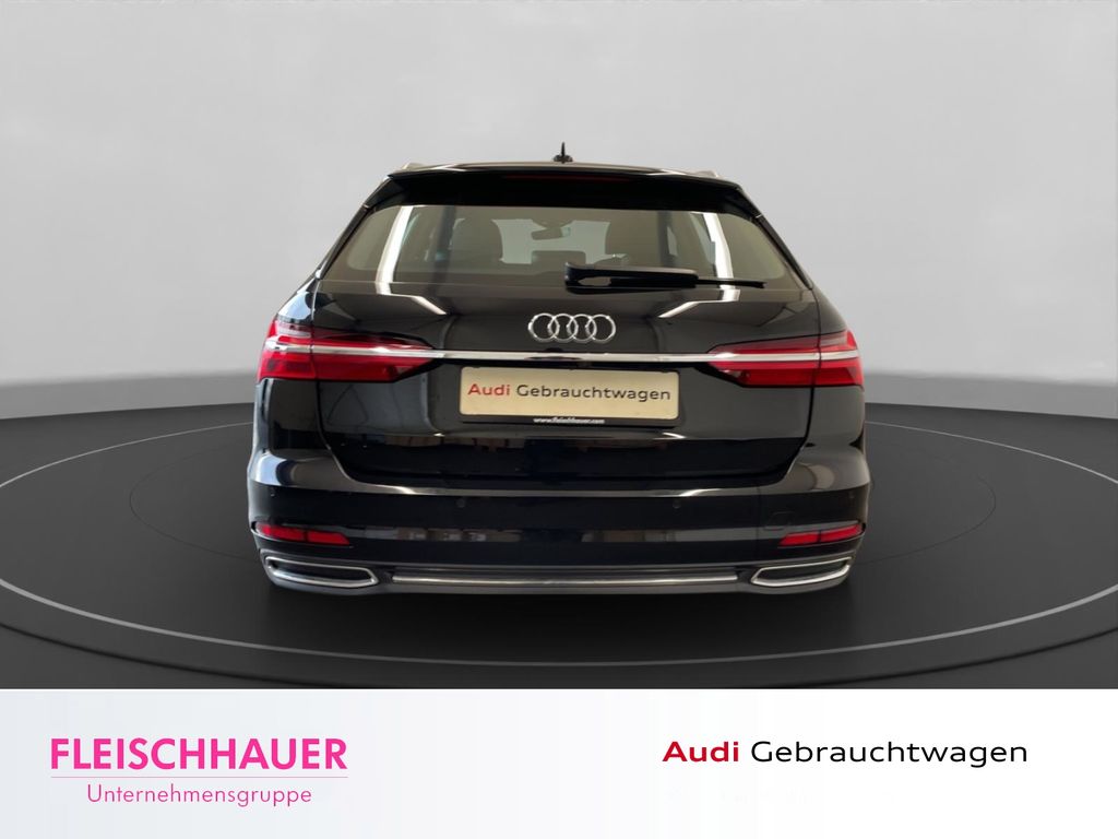 Audi A6 2022 г. Чёрный, пробег 54697 км