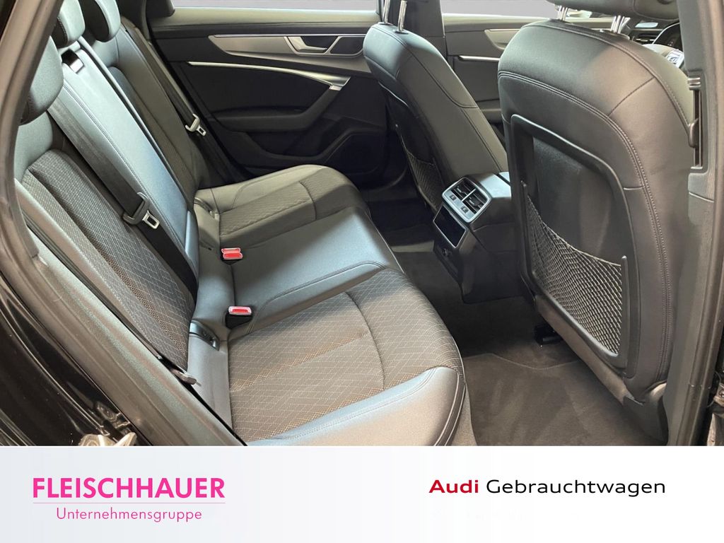 Audi A6 2022 г. Чёрный, пробег 54697 км