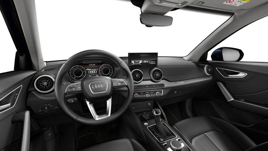 Audi Q2 2023 г. Синий, пробег 55655 км