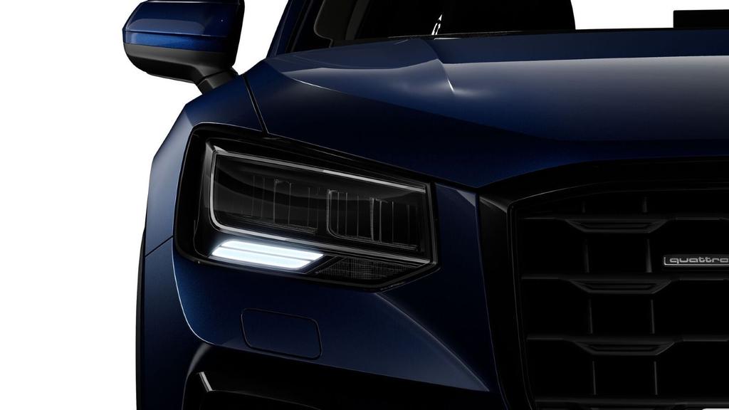 Audi Q2 2023 г. Синий, пробег 55655 км