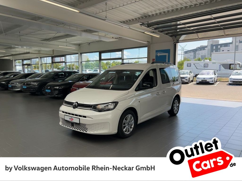 Volkswagen Caddy 2022 г. Белый, пробег 44800 км