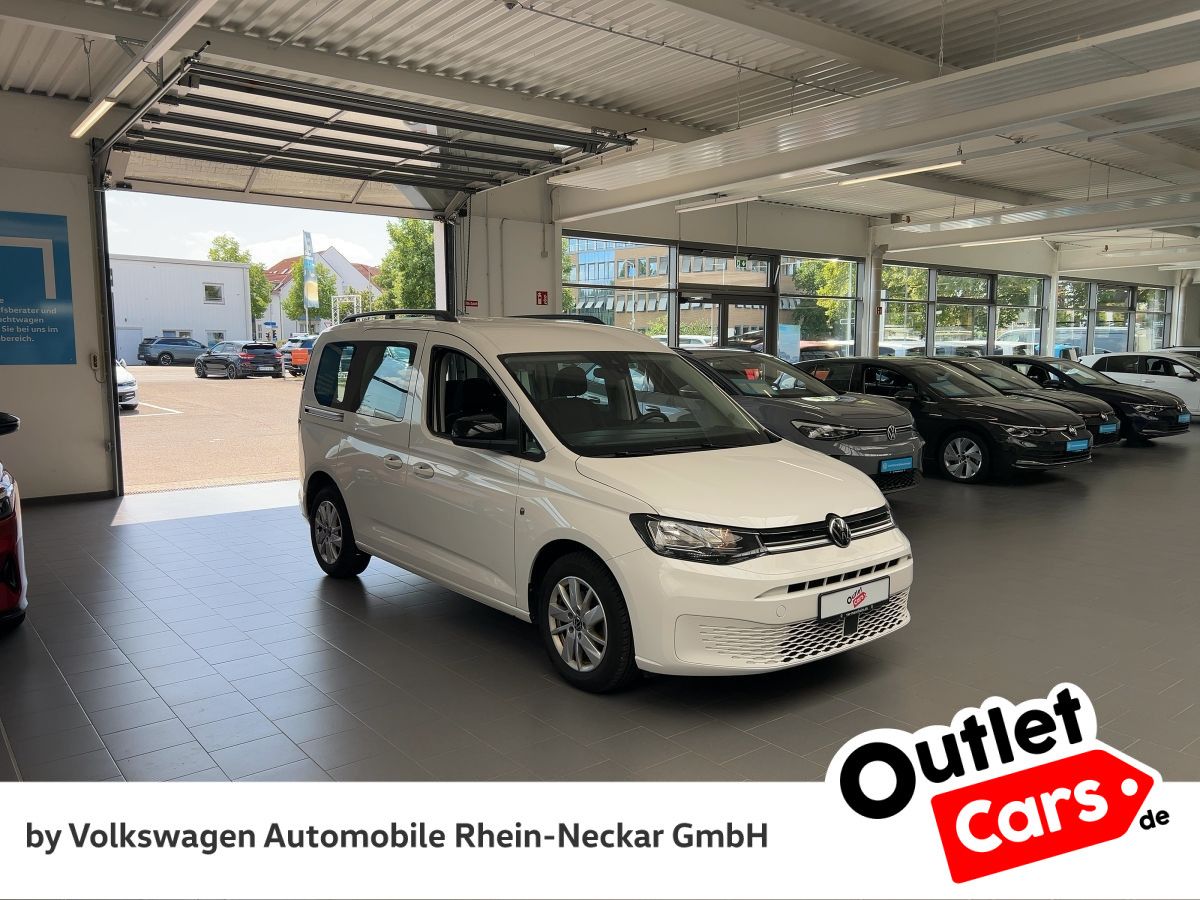 Volkswagen Caddy 2022 г. Белый, пробег 44800 км
