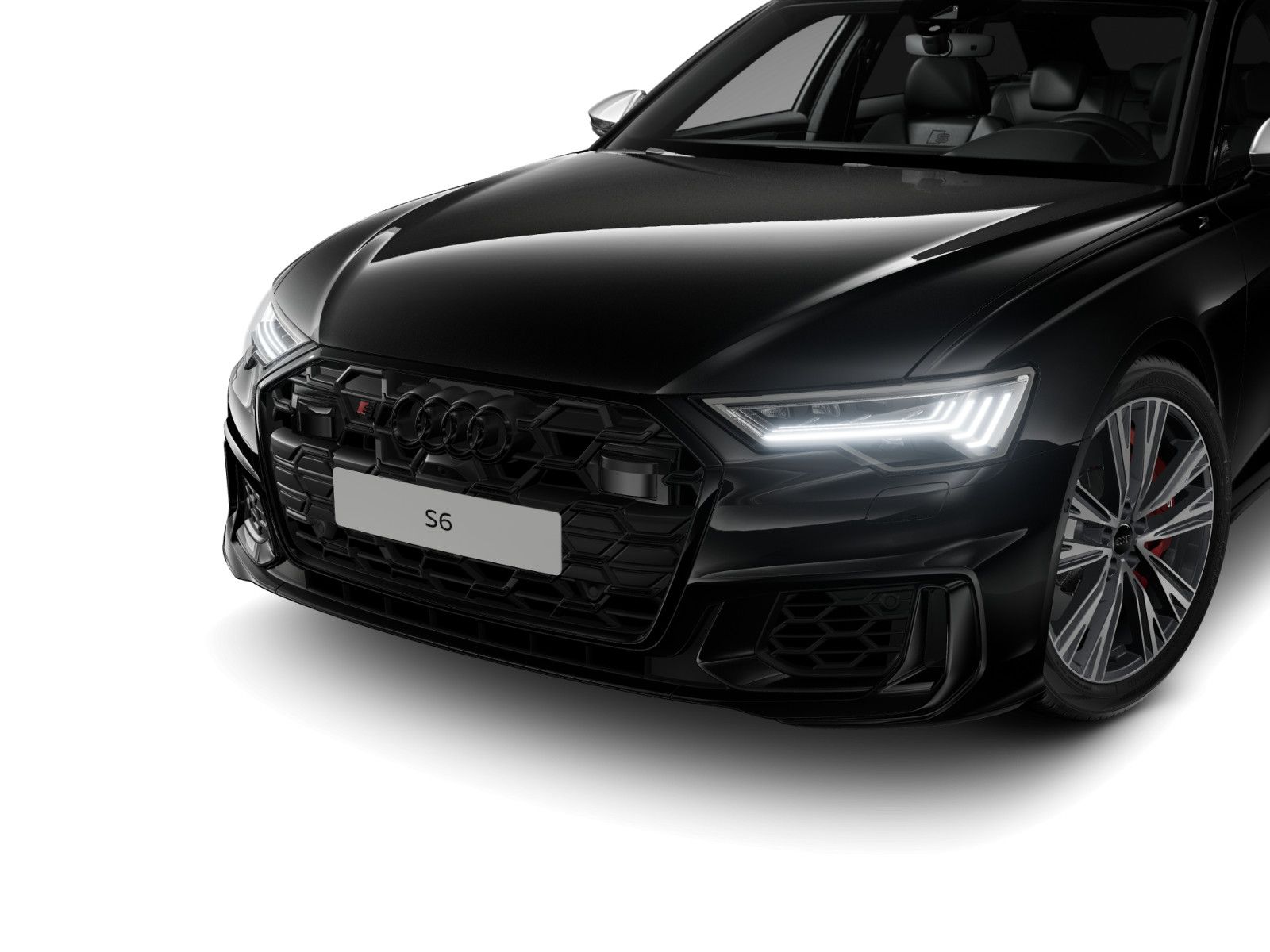 Audi S6 2025 г. Чёрный, пробег 17000 км