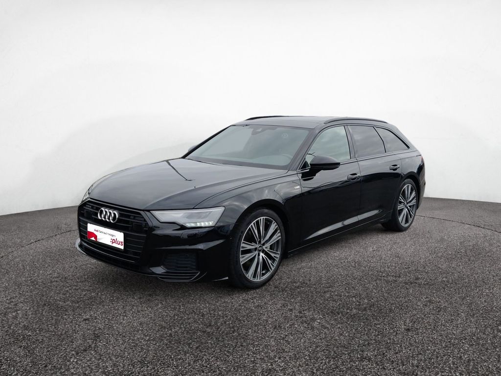 Audi A6 2023 г. Чёрный, пробег 51139 км