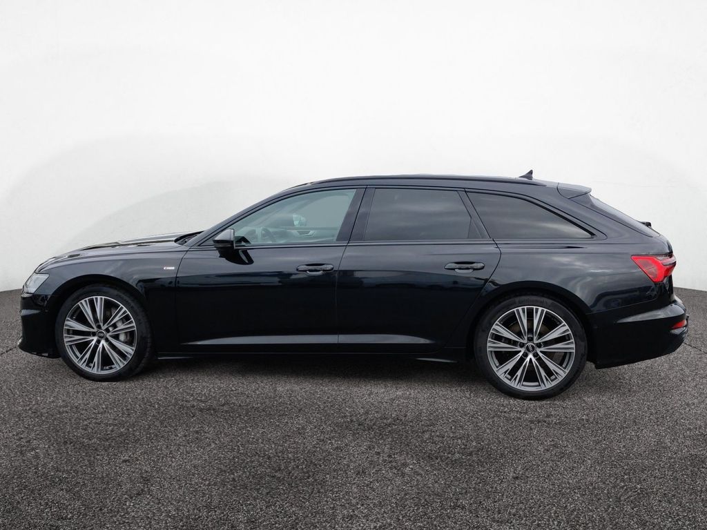 Audi A6 2023 г. Чёрный, пробег 51139 км