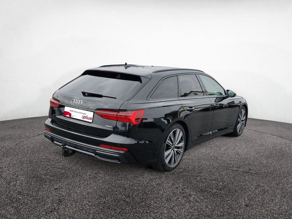 Audi A6 2023 г. Чёрный, пробег 51139 км