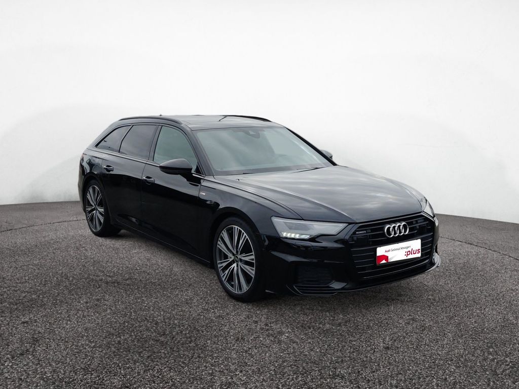 Audi A6 2023 г. Чёрный, пробег 51139 км