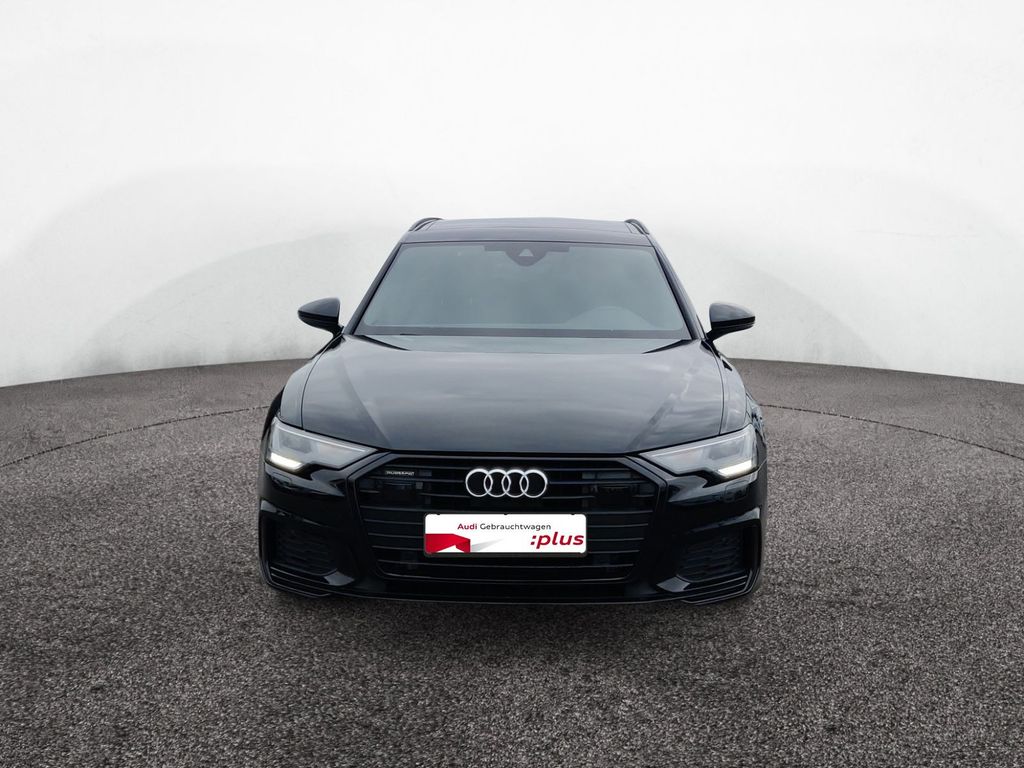 Audi A6 2023 г. Чёрный, пробег 51139 км