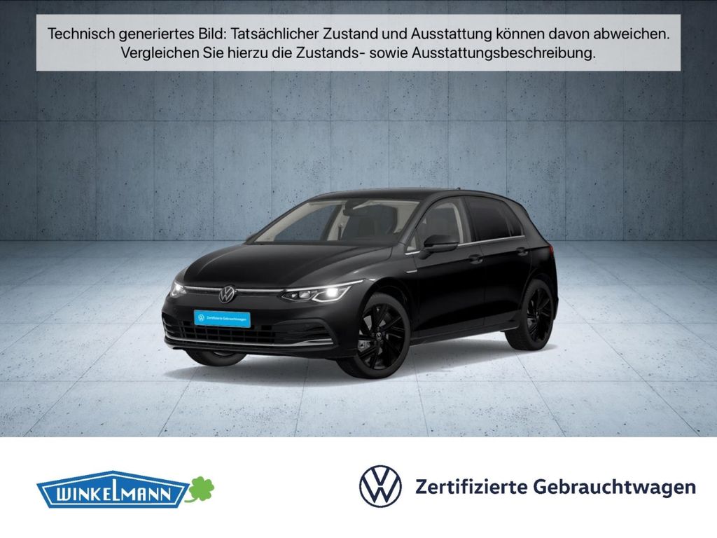 Volkswagen Golf 2023 г. Чёрный, пробег 34895 км
