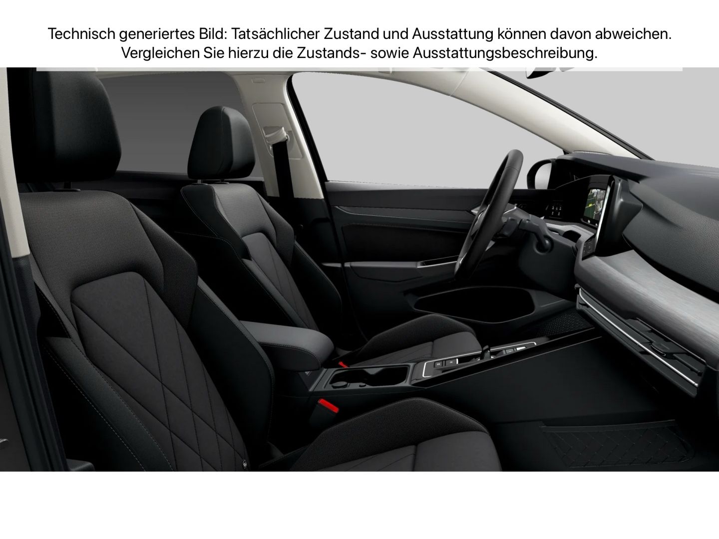 Volkswagen Golf 2023 г. Чёрный, пробег 34895 км