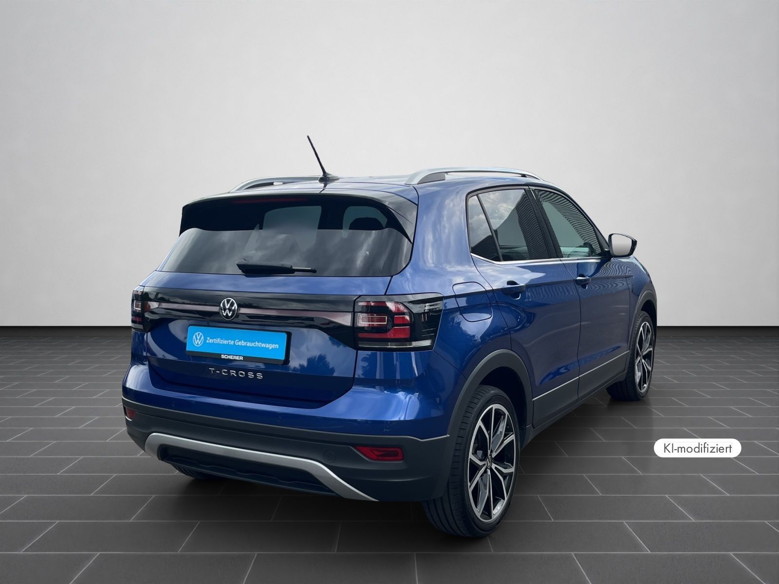 Volkswagen T-Cross 2023 г. Синий, пробег 29588 км