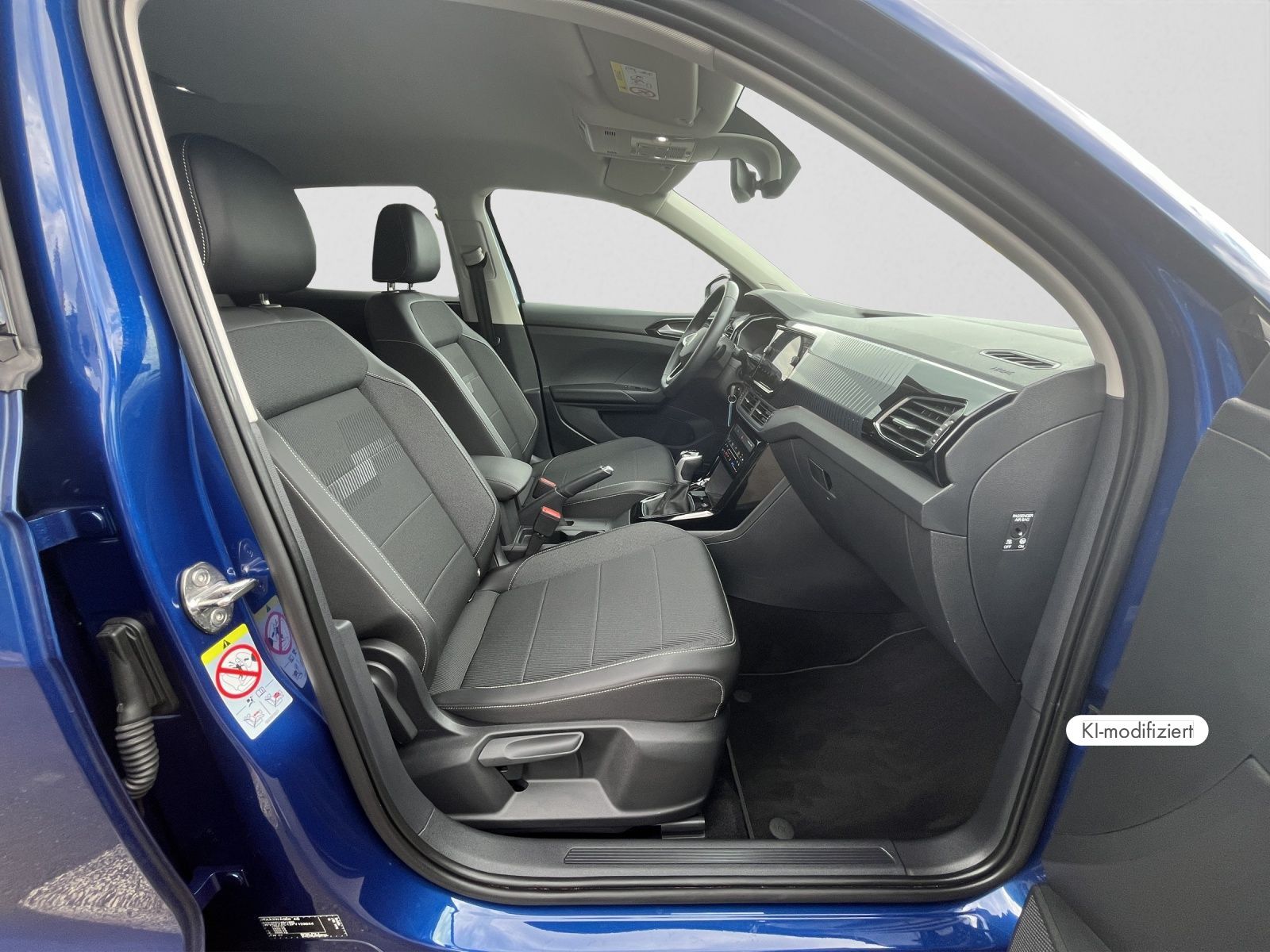 Volkswagen T-Cross 2023 г. Синий, пробег 29588 км