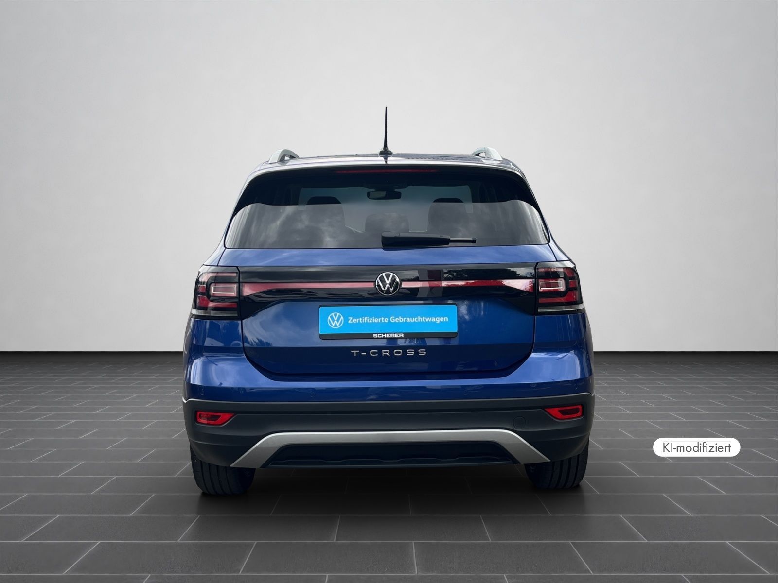 Volkswagen T-Cross 2023 г. Синий, пробег 29588 км