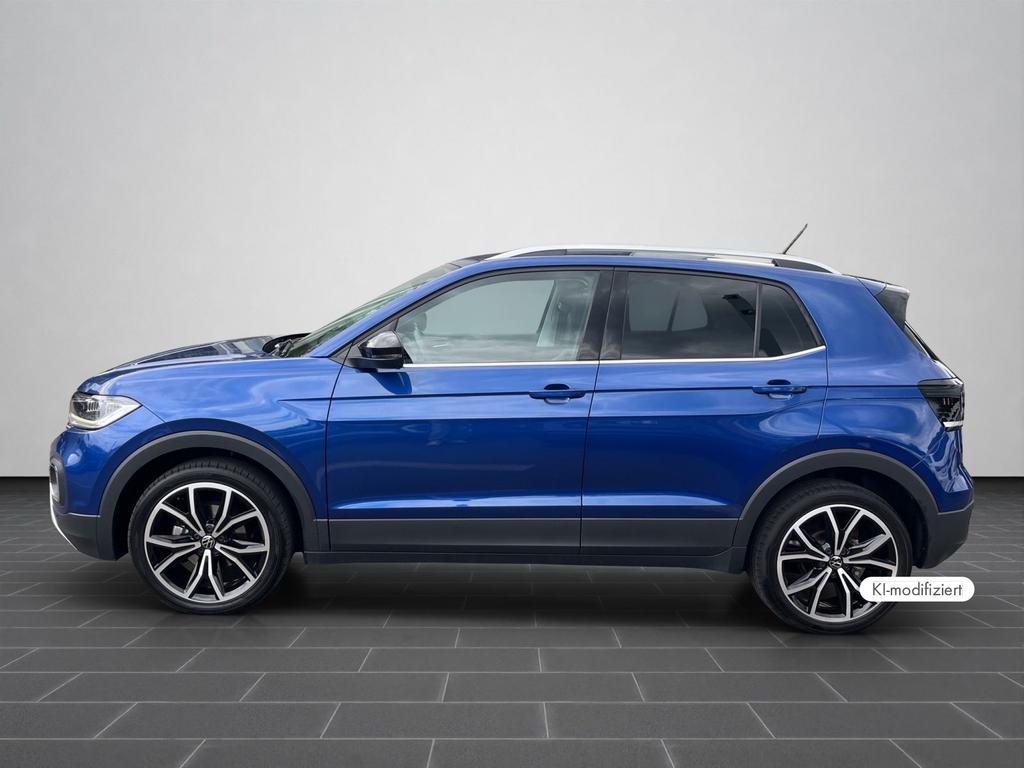 Volkswagen T-Cross 2023 г. Синий, пробег 29588 км