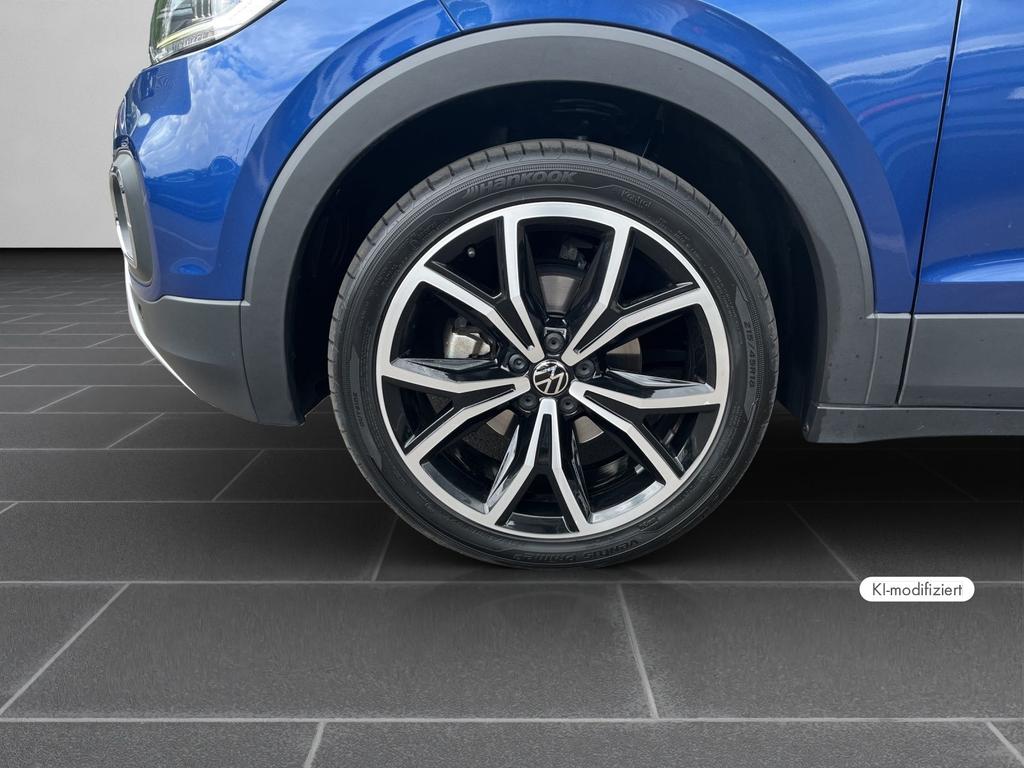 Volkswagen T-Cross 2023 г. Синий, пробег 29588 км