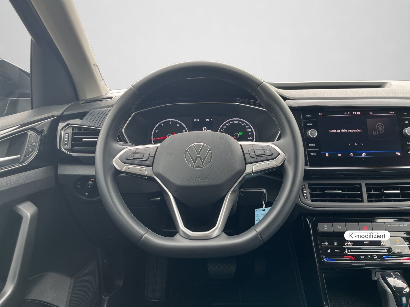 Volkswagen T-Cross 2023 г. Синий, пробег 29588 км