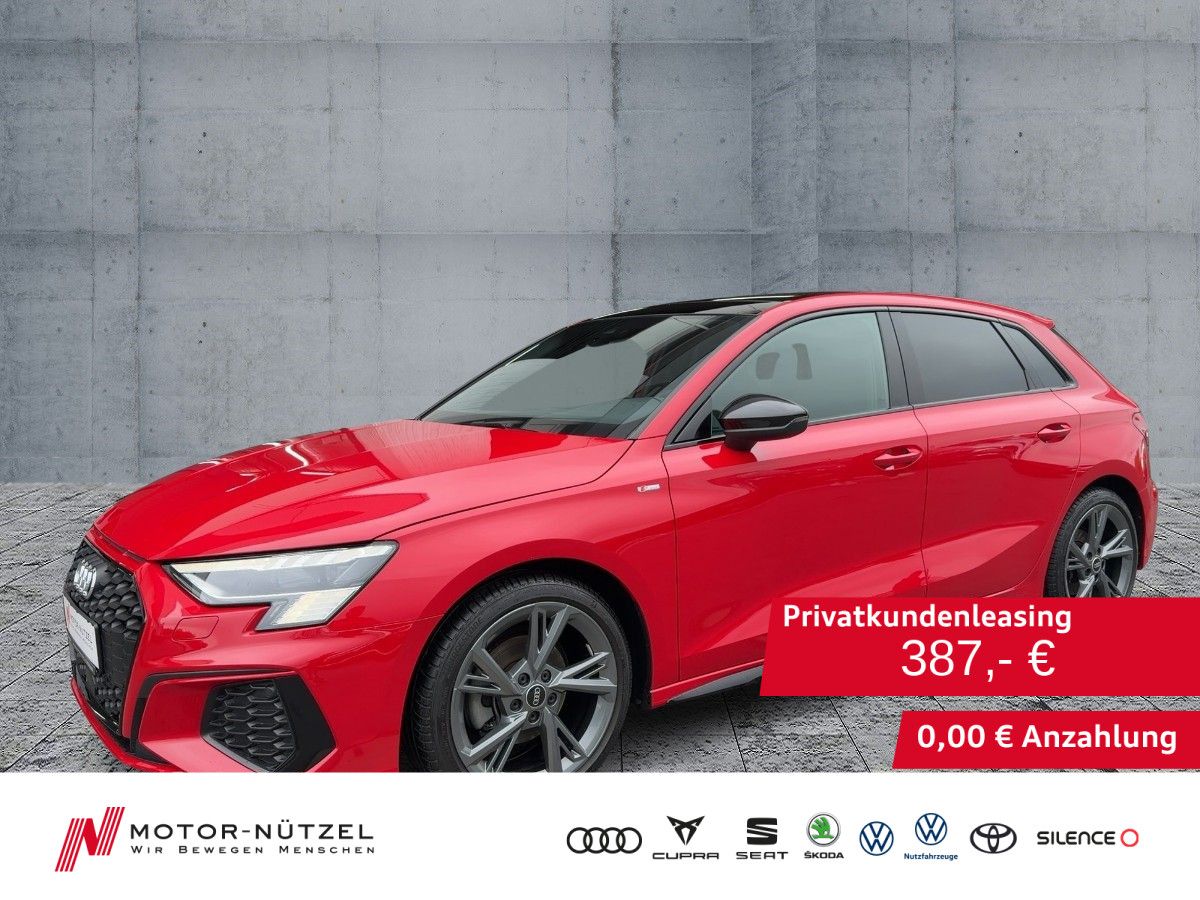 Audi A3 2022 г. Красный, пробег 33079 км