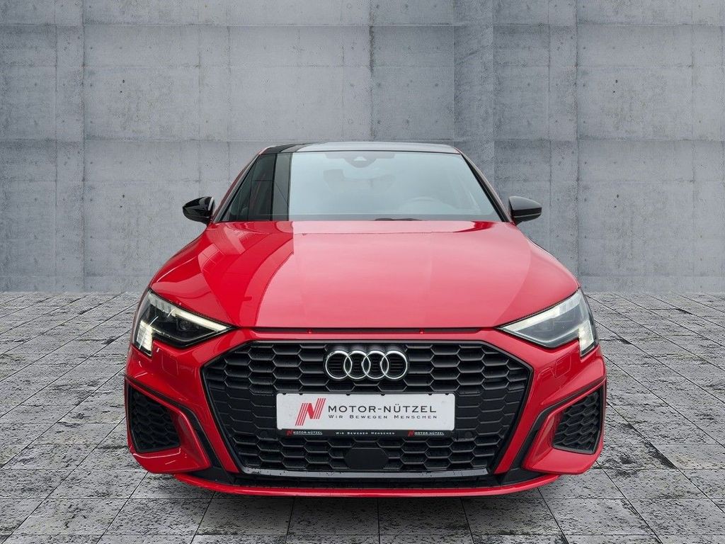 Audi A3 2022 г. Красный, пробег 33079 км