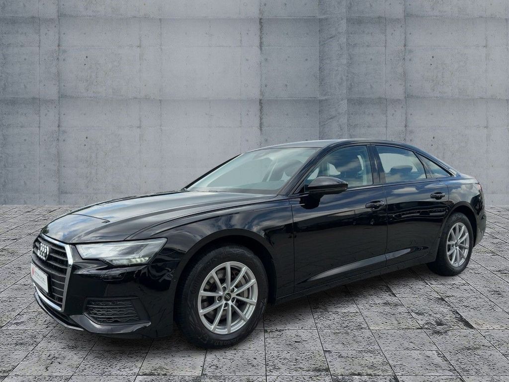 Audi A6 2023 г. Чёрный, пробег 26423 км