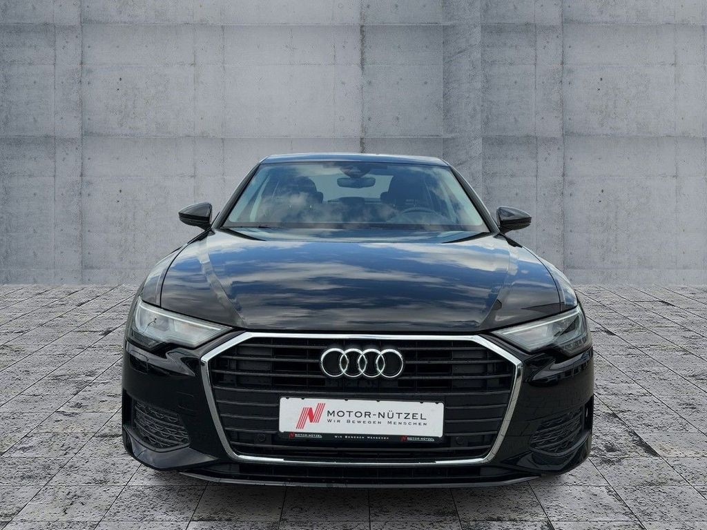 Audi A6 2023 г. Чёрный, пробег 26423 км