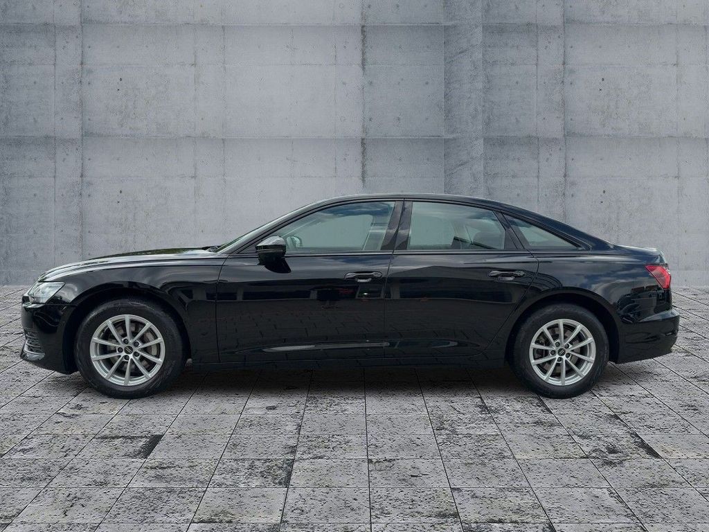 Audi A6 2023 г. Чёрный, пробег 26423 км