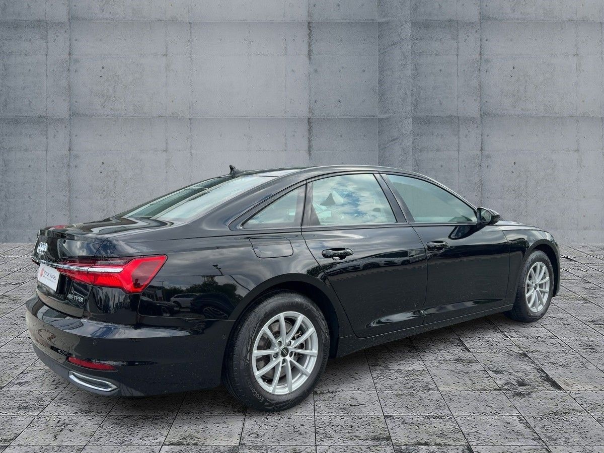 Audi A6 2023 г. Чёрный, пробег 26423 км