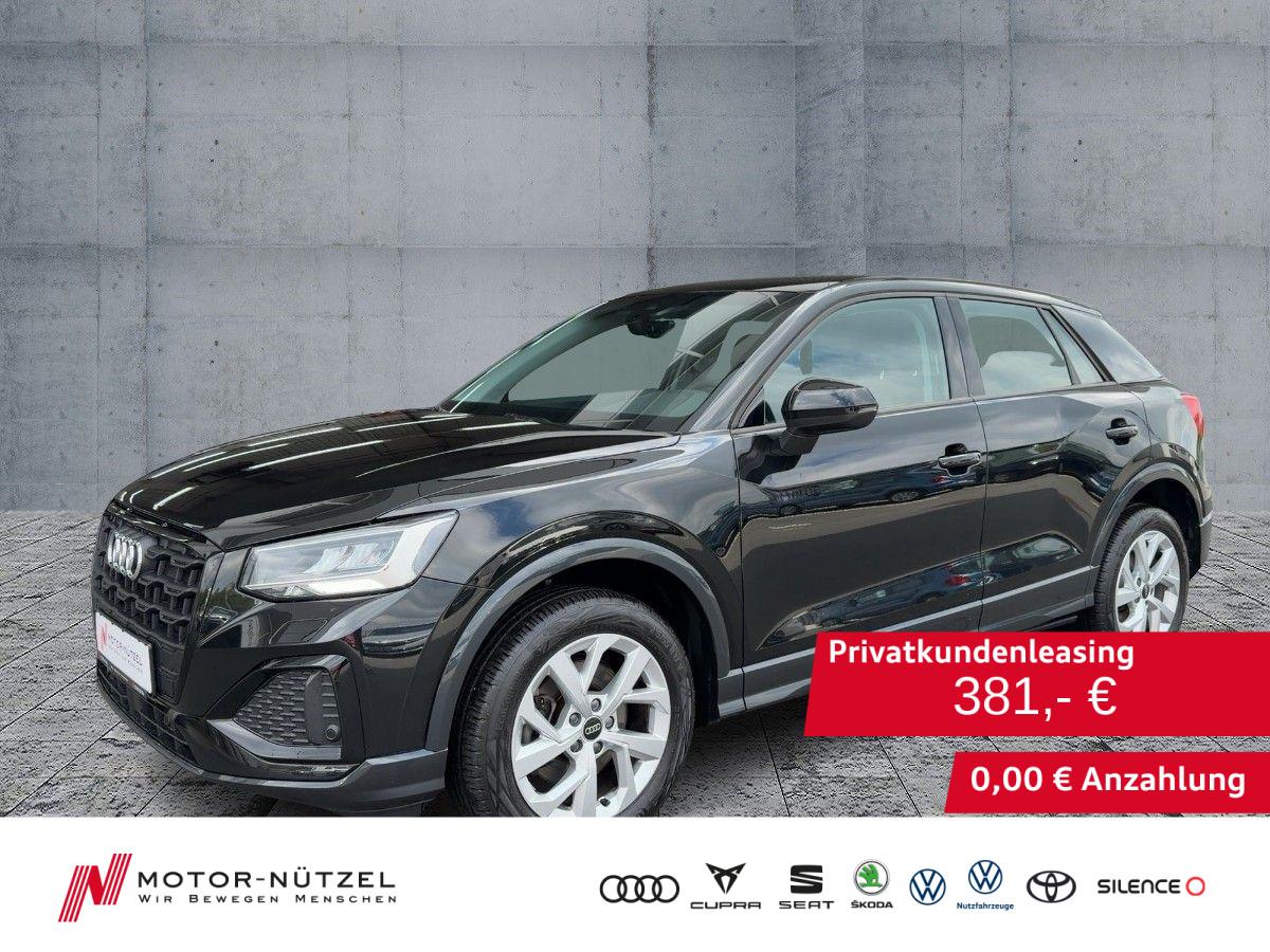 Audi Q2 2023 г. Чёрный, пробег 45115 км