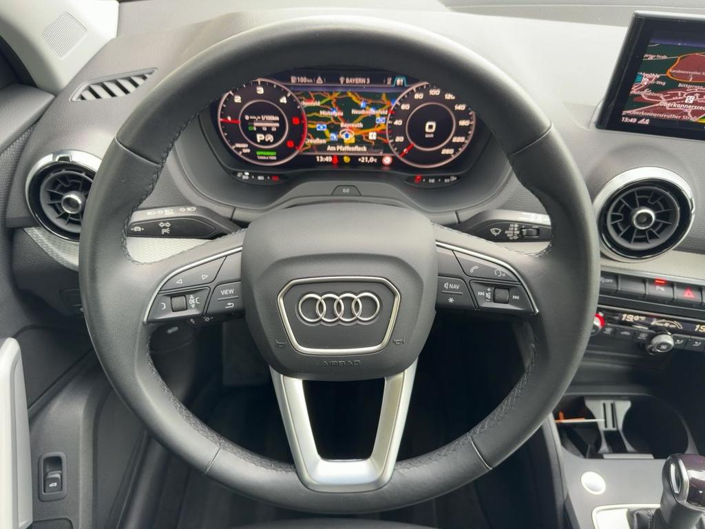 Audi Q2 2023 г. Чёрный, пробег 45115 км