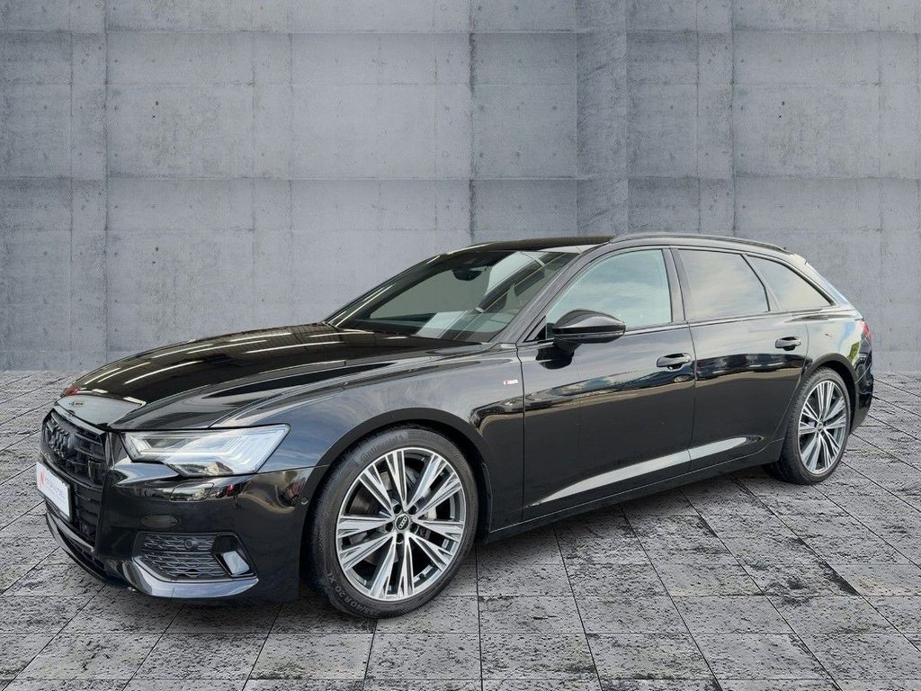 Audi A6 2023 г. Чёрный, пробег 48895 км
