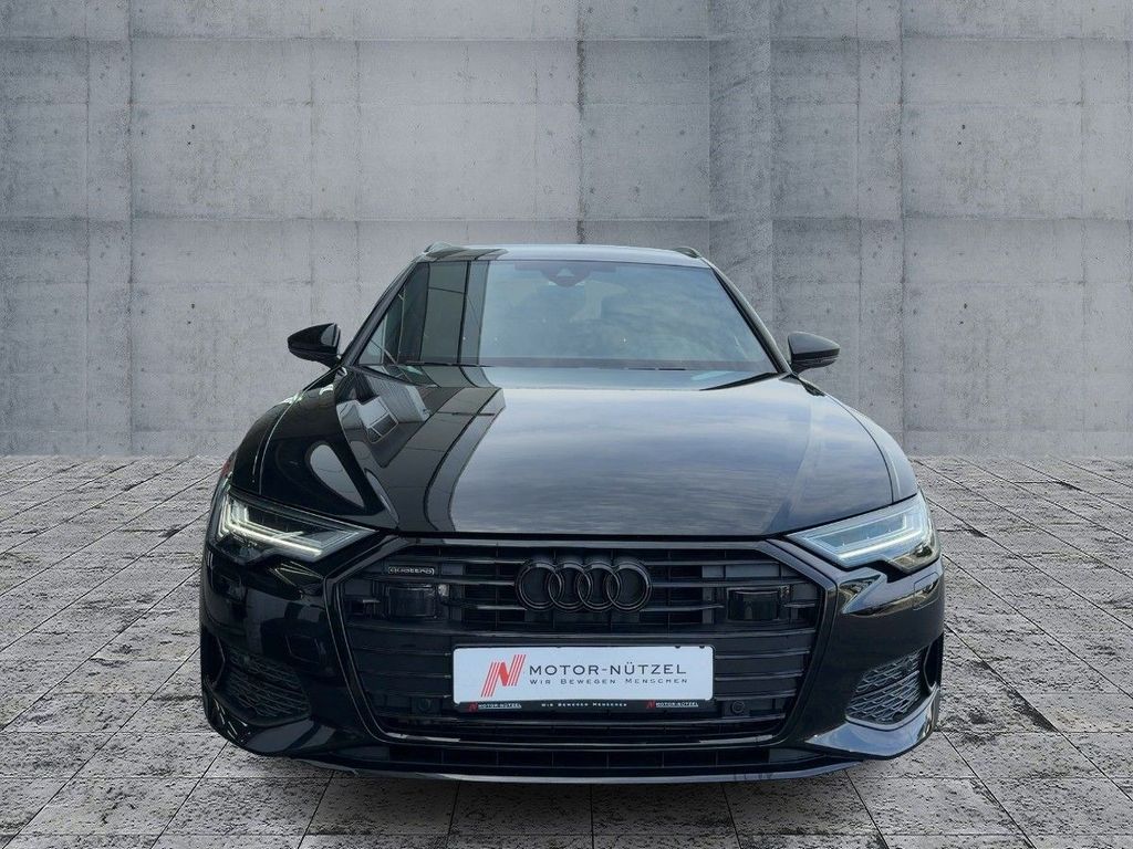 Audi A6 2023 г. Чёрный, пробег 48895 км