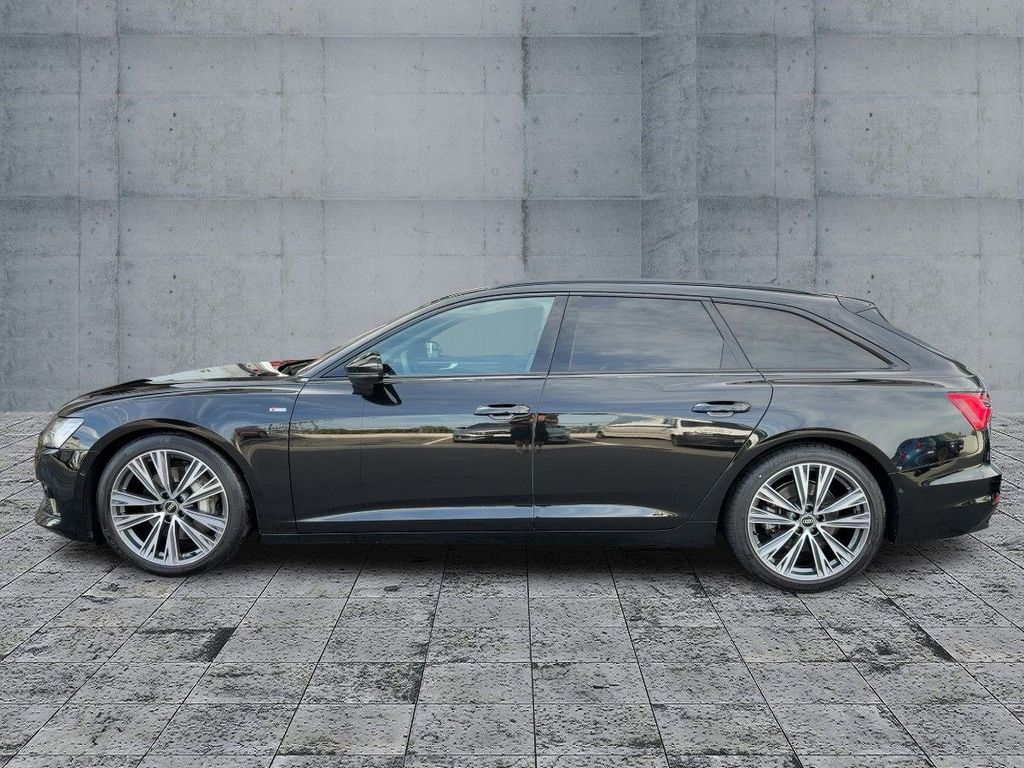 Audi A6 2023 г. Чёрный, пробег 48895 км