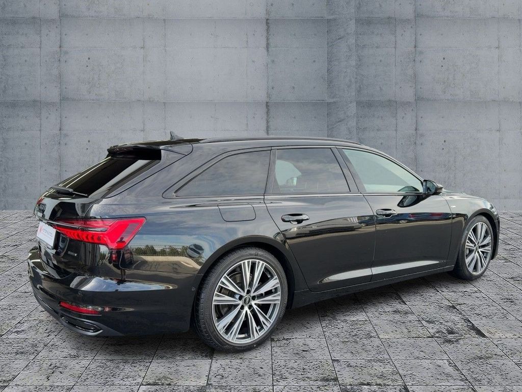 Audi A6 2023 г. Чёрный, пробег 48895 км