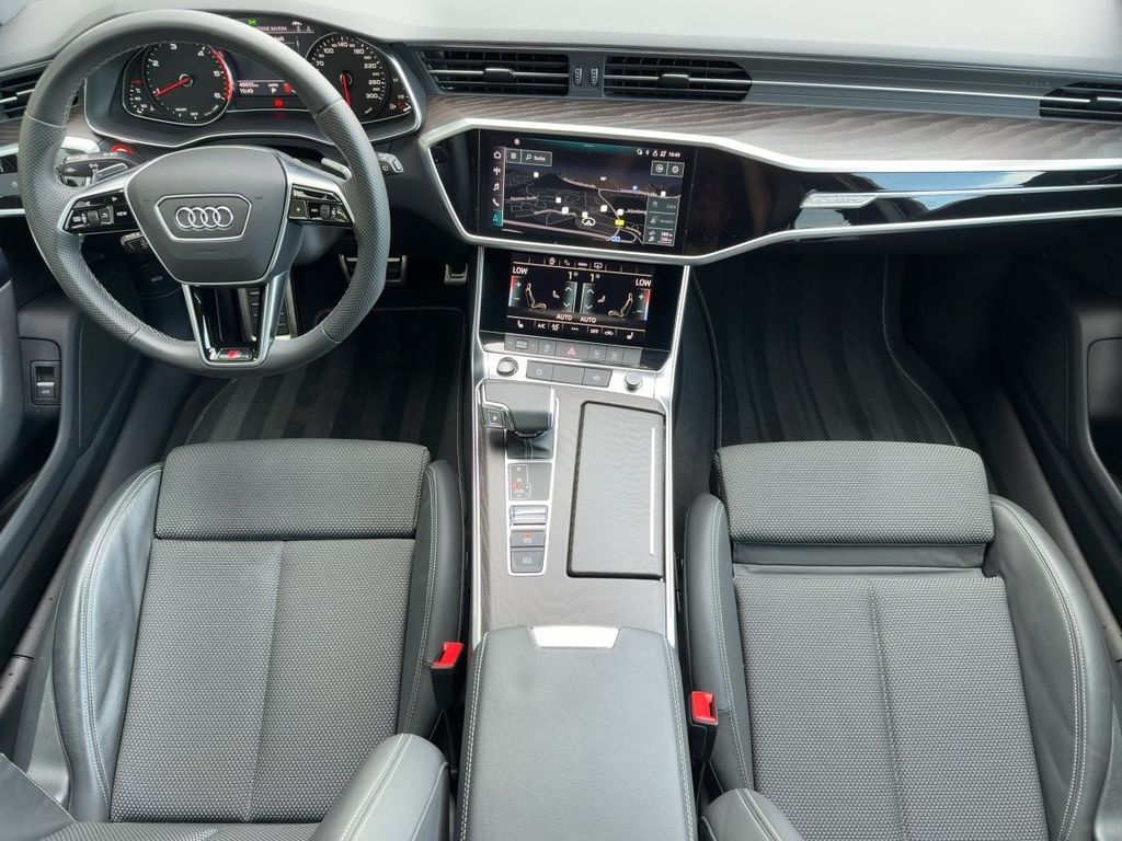 Audi A6 2023 г. Чёрный, пробег 48895 км