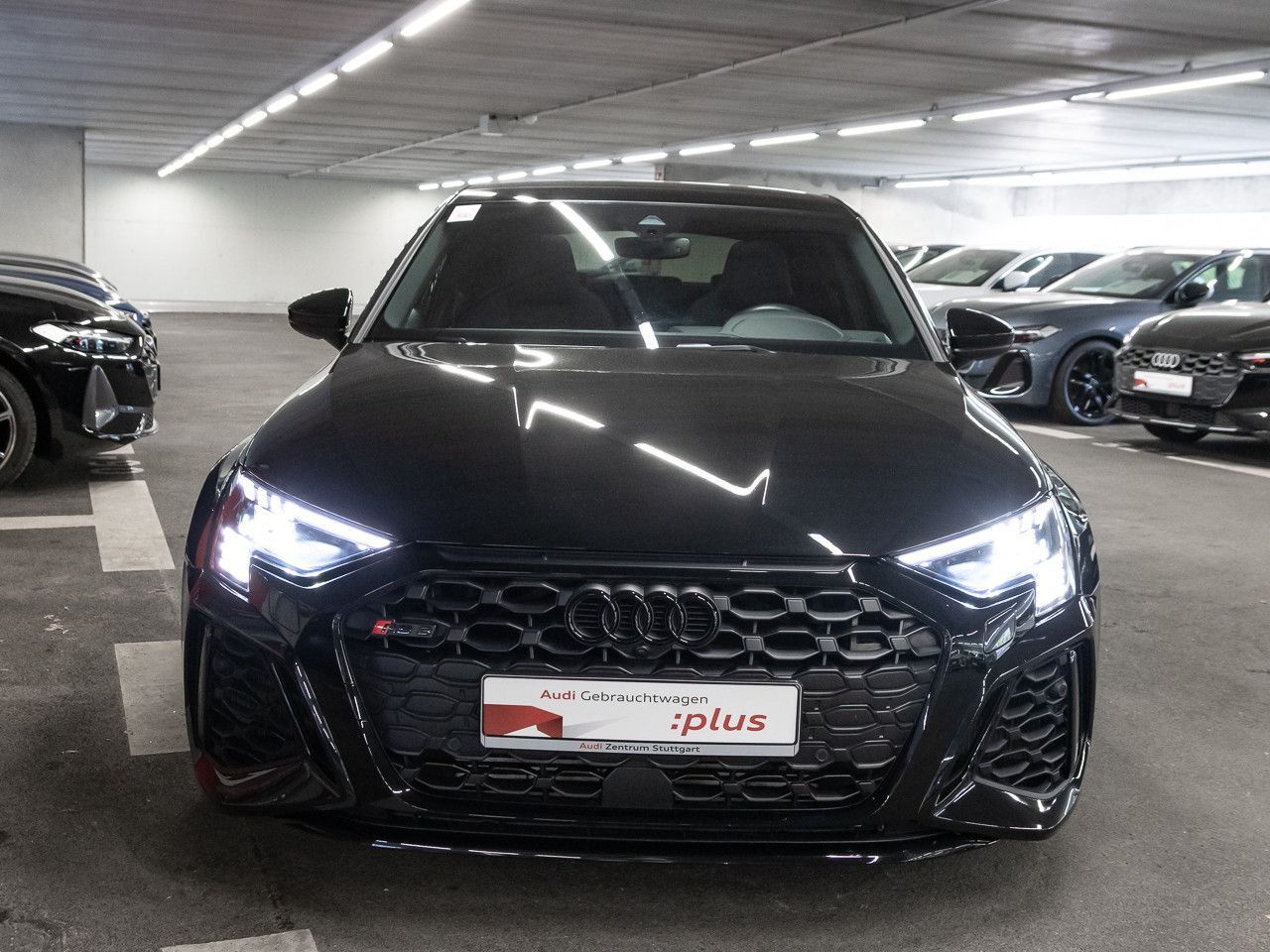 Audi RS3 2022 г. Чёрный, пробег 27771 км