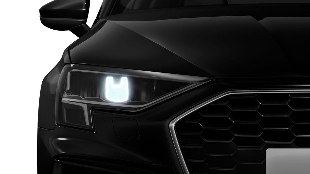 Audi A3 2023 г. Чёрный, пробег 54700 км